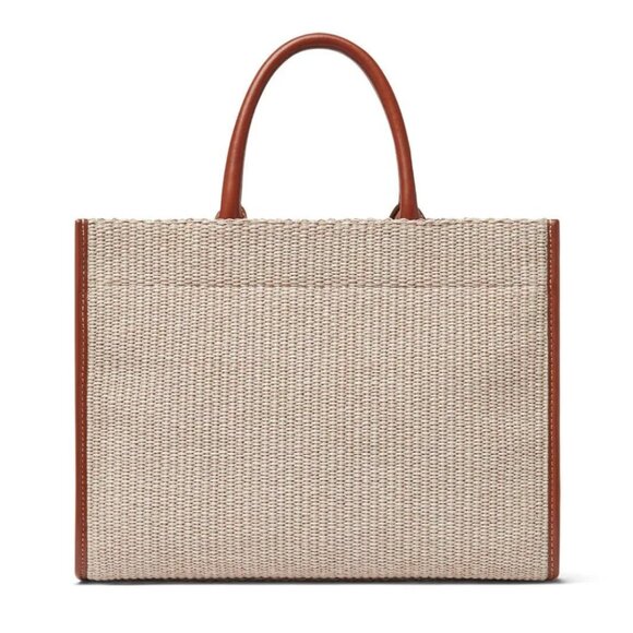 Versace Athena Raffia Tote Bag - Picture 2 of 14